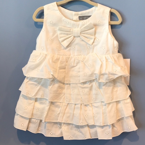 Eyelet Ruffle Dress - Picture 2 of 7